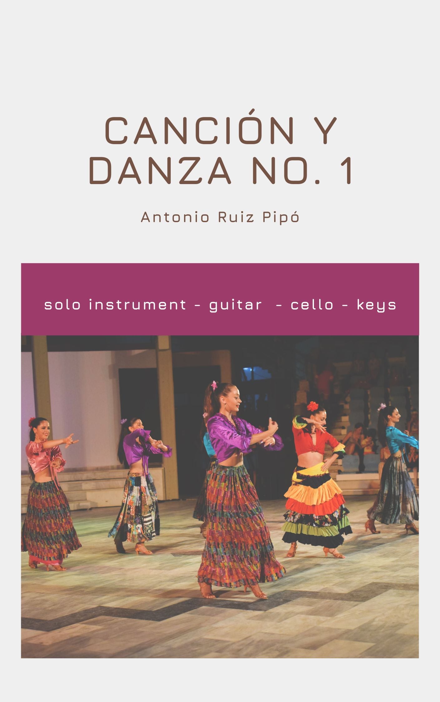 Canción y Danza no. 1 - A. Ruiz-Pipó